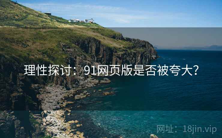 理性探讨：91网页版是否被夸大？