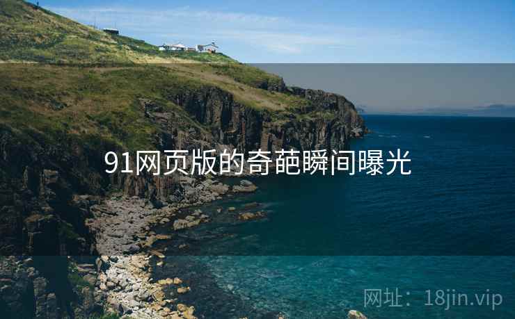 91网页版的奇葩瞬间曝光