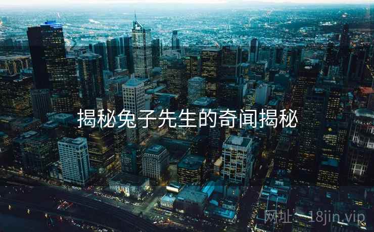 揭秘兔子先生的奇闻揭秘