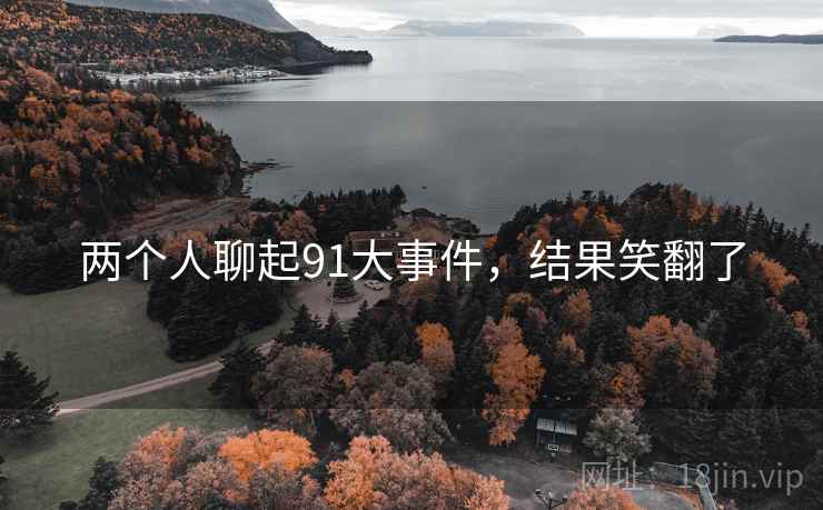两个人聊起91大事件，结果笑翻了