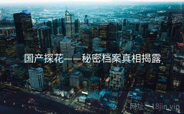 国产探花——秘密档案真相揭露
